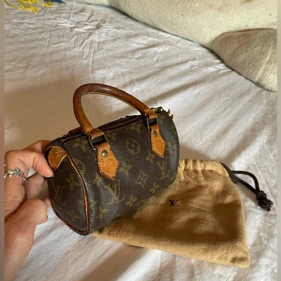 Louis Vuitton Speedy Mini HL Handbag Monogram Canvas - Picture 9 of 14